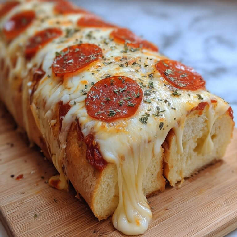 Cheesy Pepperoni Stromboli Recipe