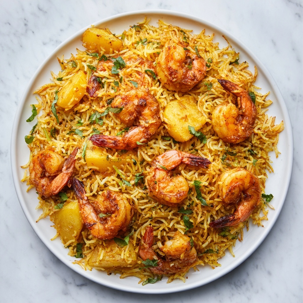 Shrimp Biryani Recipe - Recipe Image