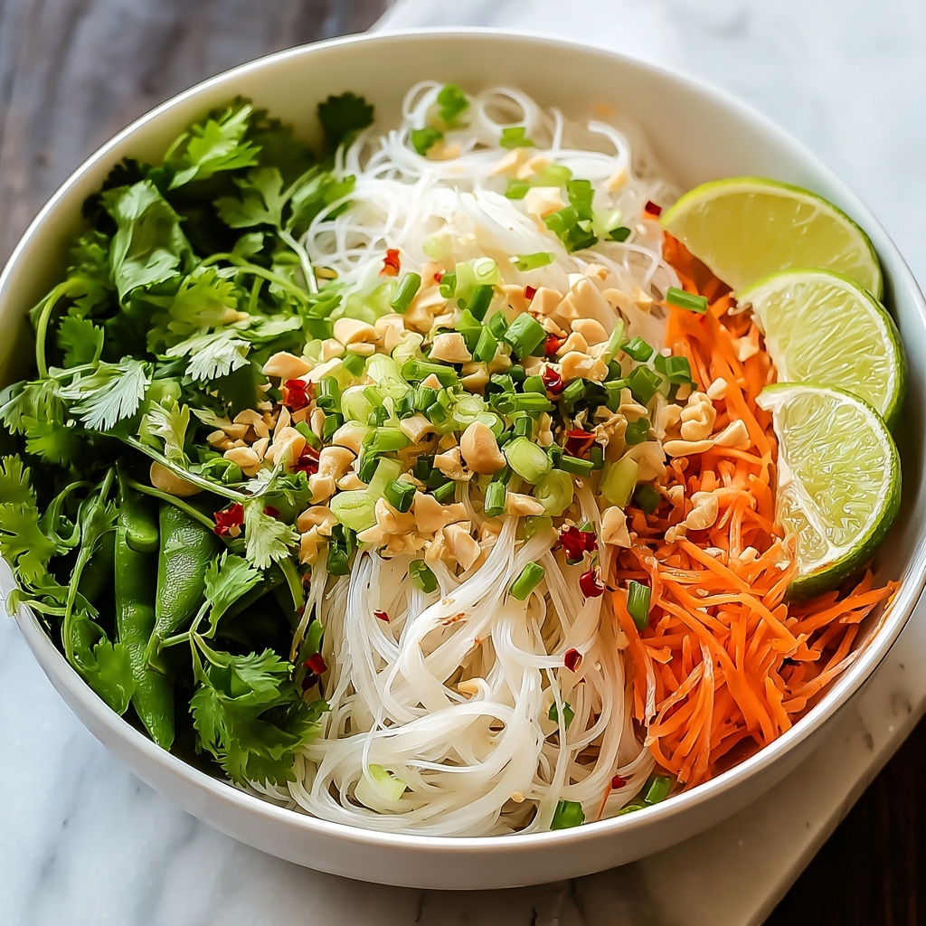 Vietnamese Noodle Salad with Tangy Dressing Recipe - Recipe Image