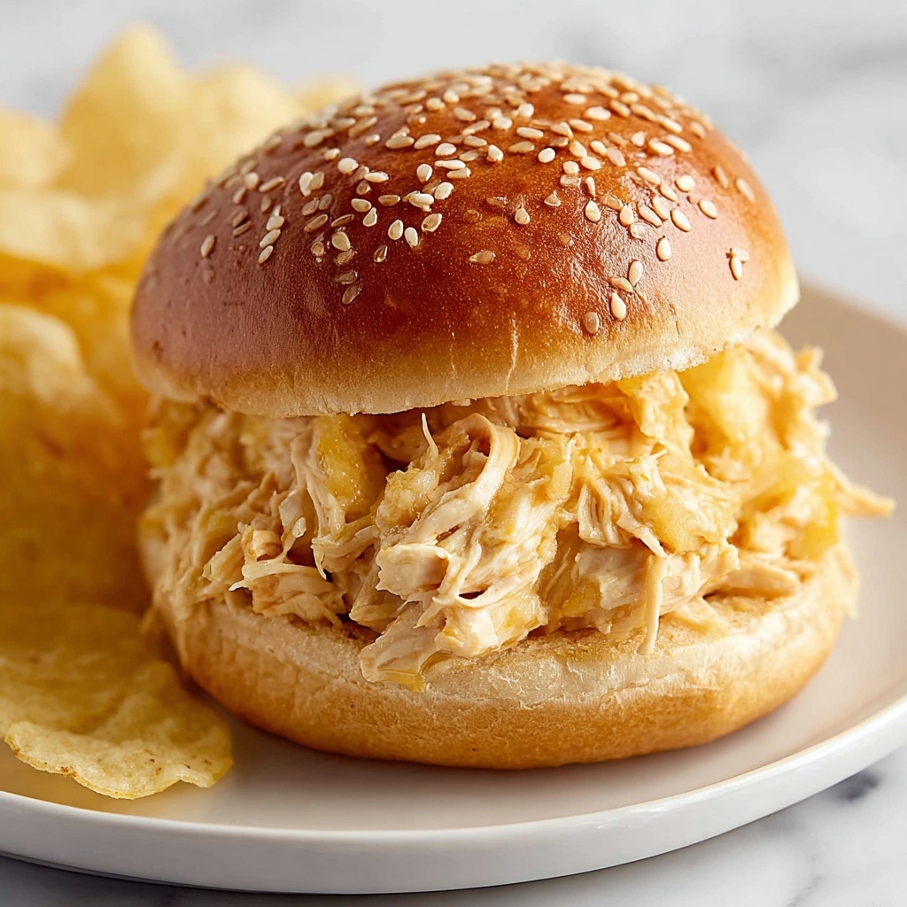 Ohio Shredded Chicken Sandwiches Recipe - Recipe Image
