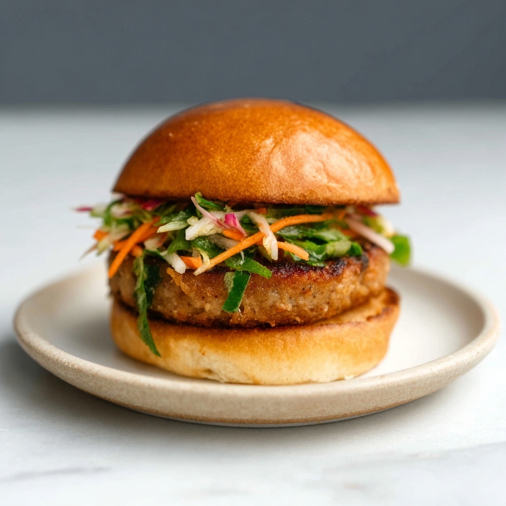 Chicken, Zucchini, and Fresh Corn Burgers Recipe - Recipe Image