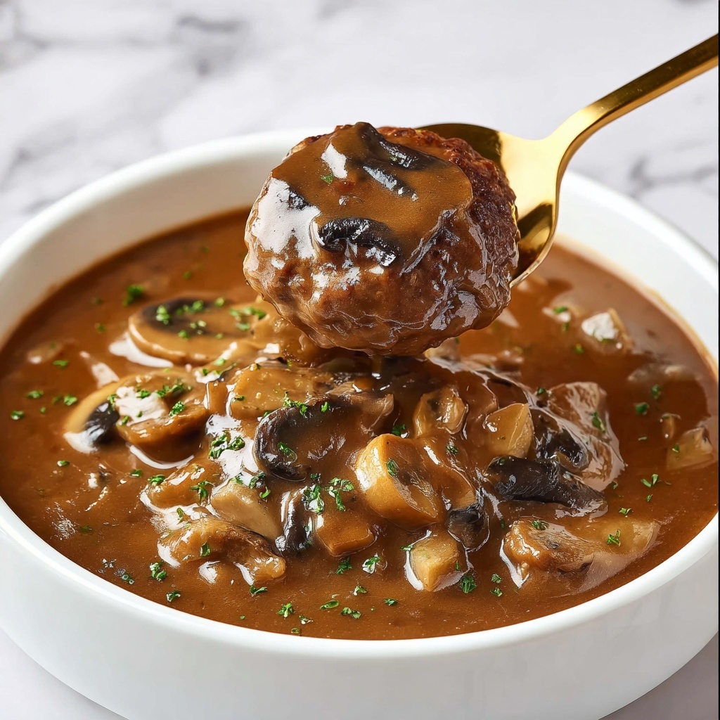 Easy Salisbury Steak Recipe - Recipe Image