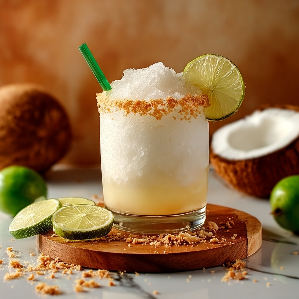 Coconut Lime Drink Recipe - Recipe Image