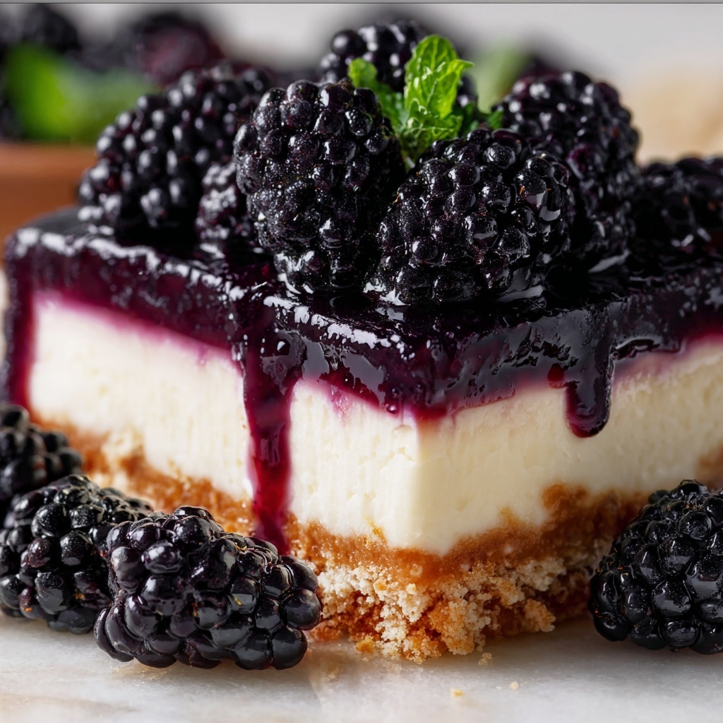 Blackberry Cheesecake Recipe - Recipe Image