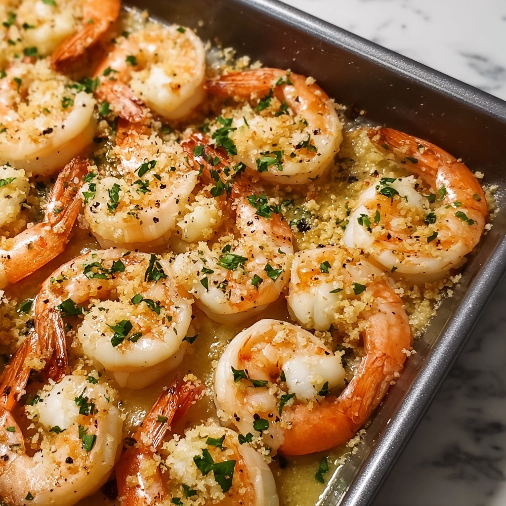 Baked Garlic Parmesan Shrimp Recipe - Recipe Image