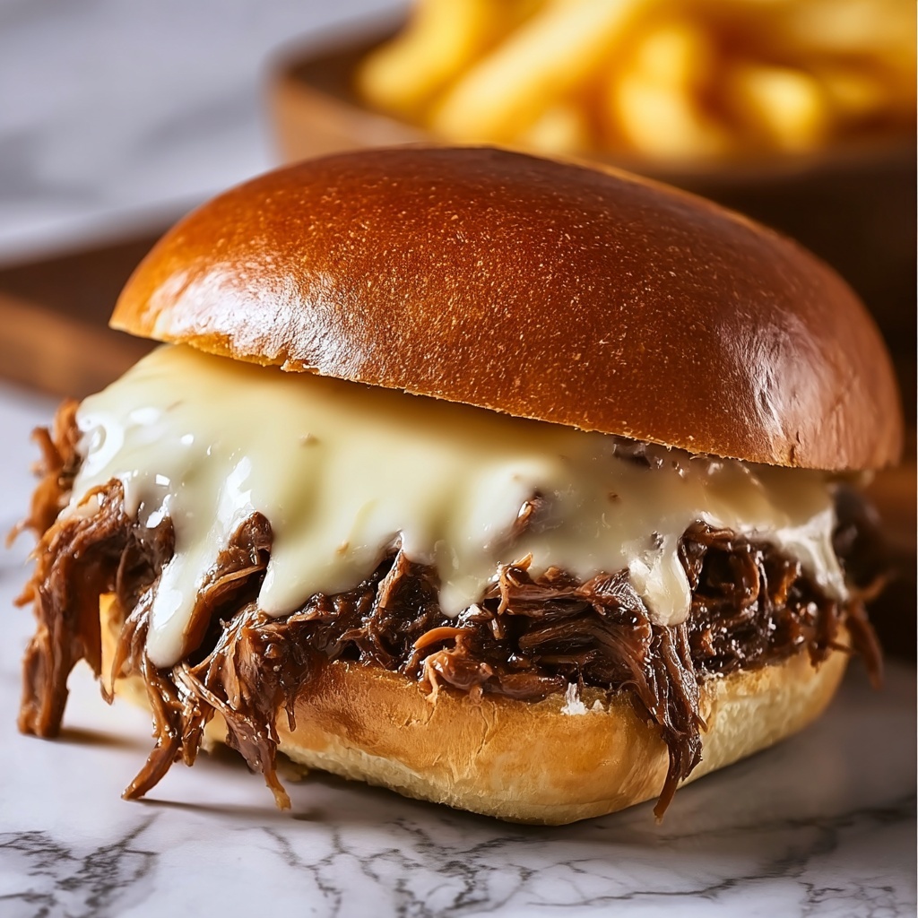 Crockpot French Dip Sandwich Recipe - Recipe Image