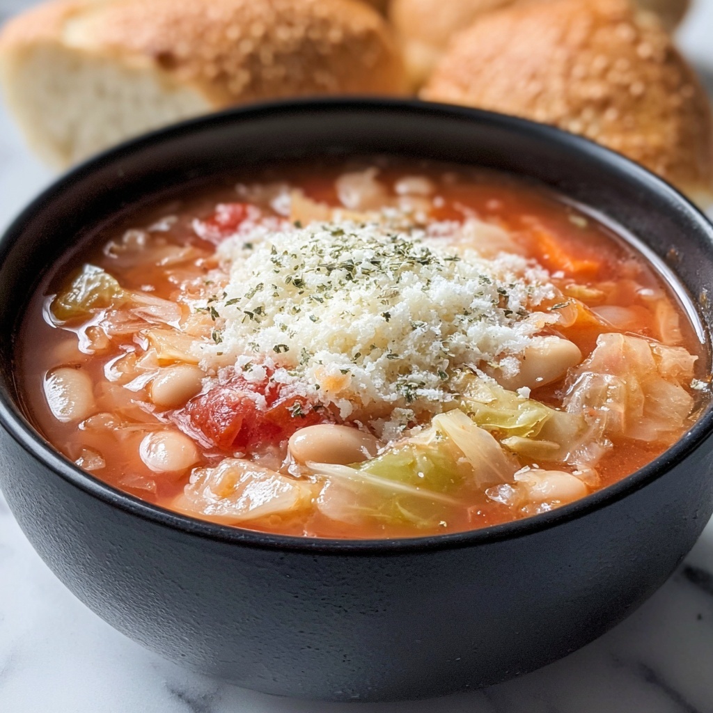 Cabbage and Beans in Marinara Sauce Recipe - Recipe Image