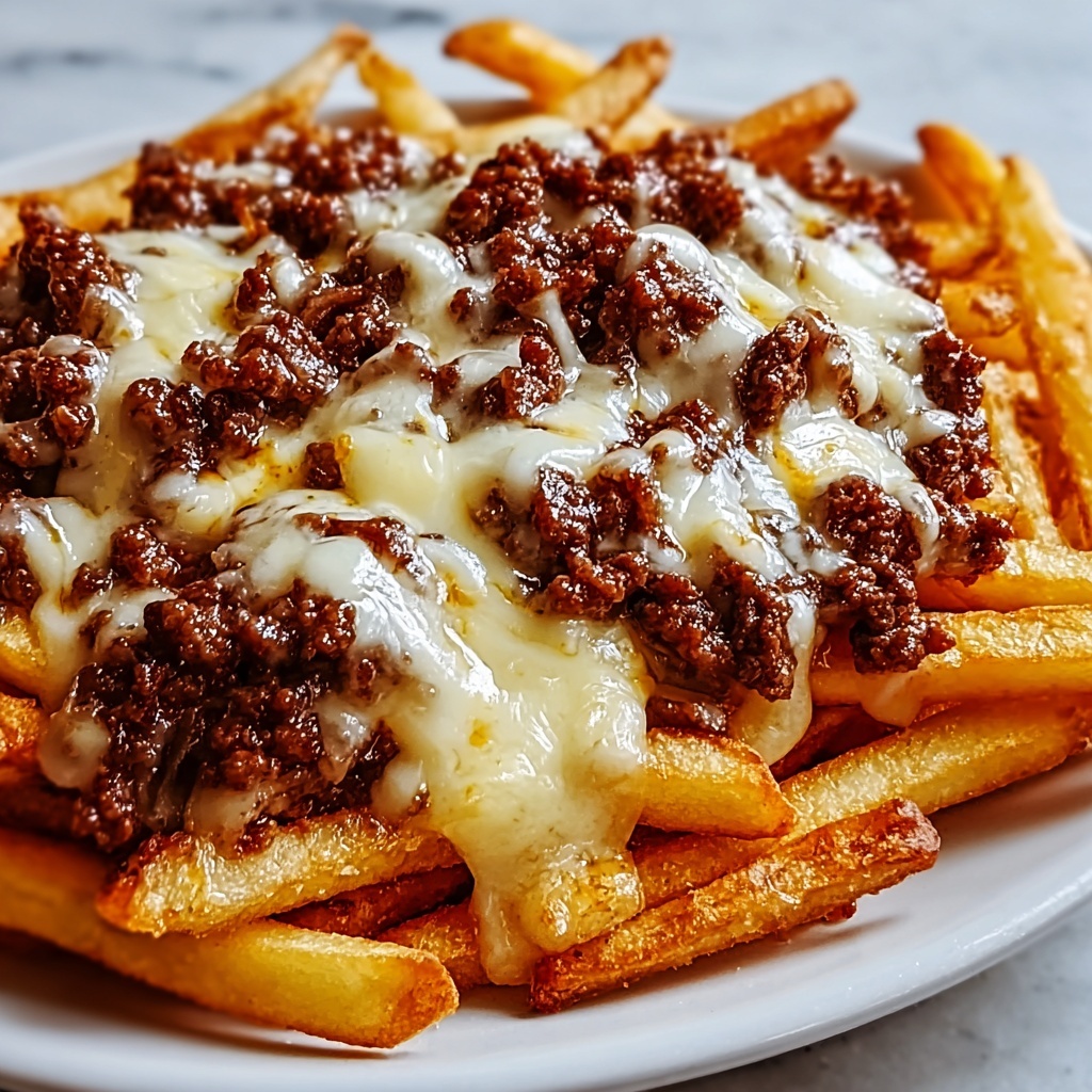 Philly Steak Cheese Fries Recipe - Recipe Image