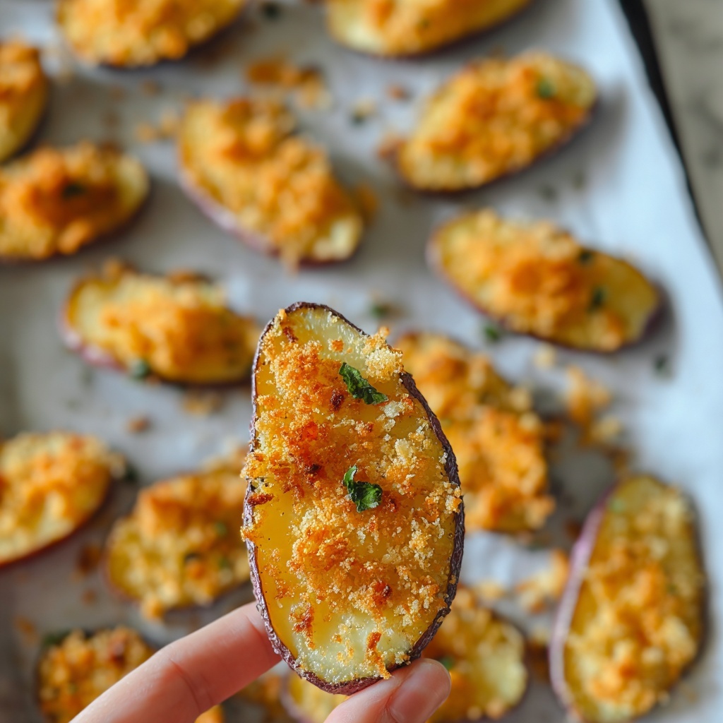 Parmesan Crusted Potatoes Recipe - Recipe Image