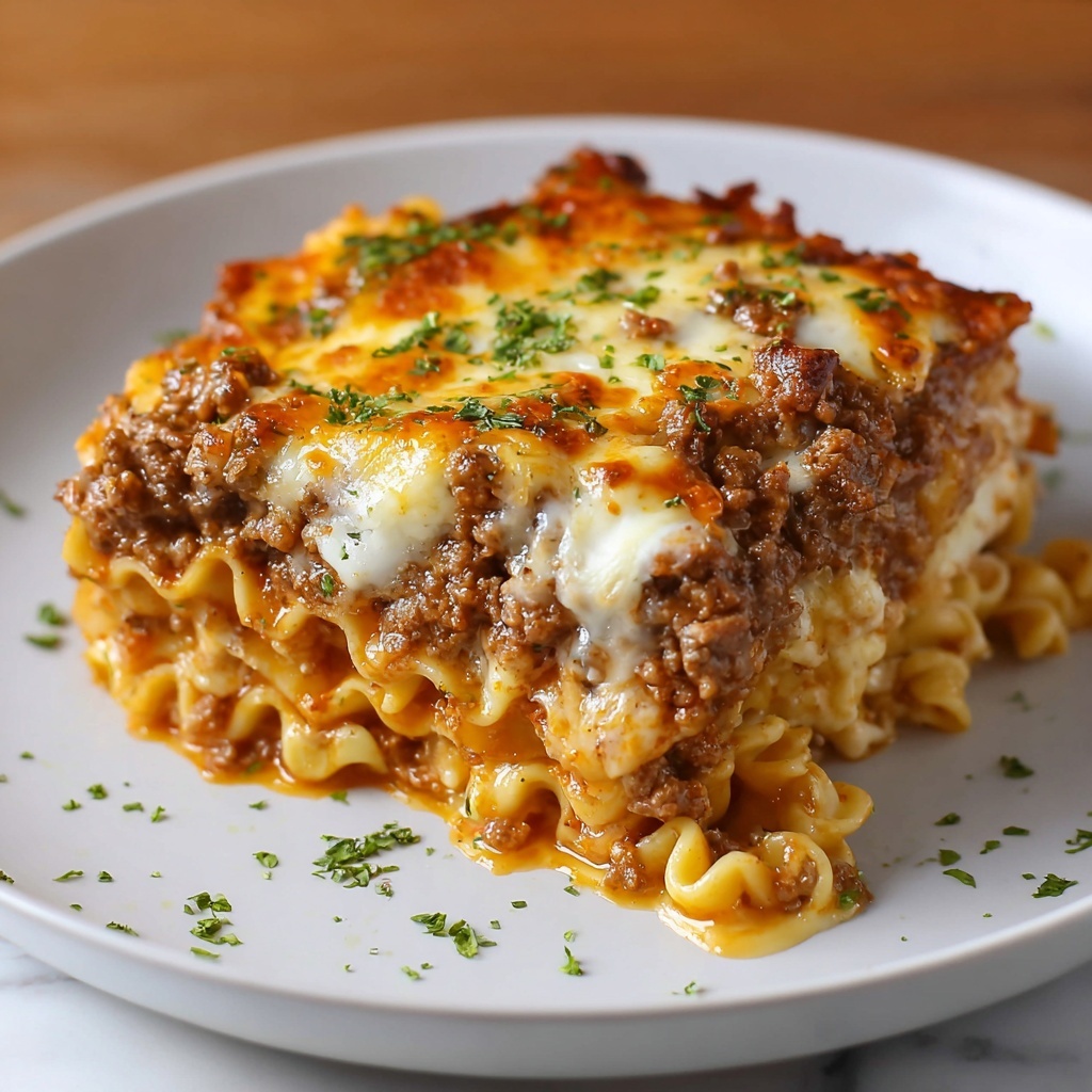 Cheesy Loaded Beef Meatloaf Casserole Recipe - Recipe Image