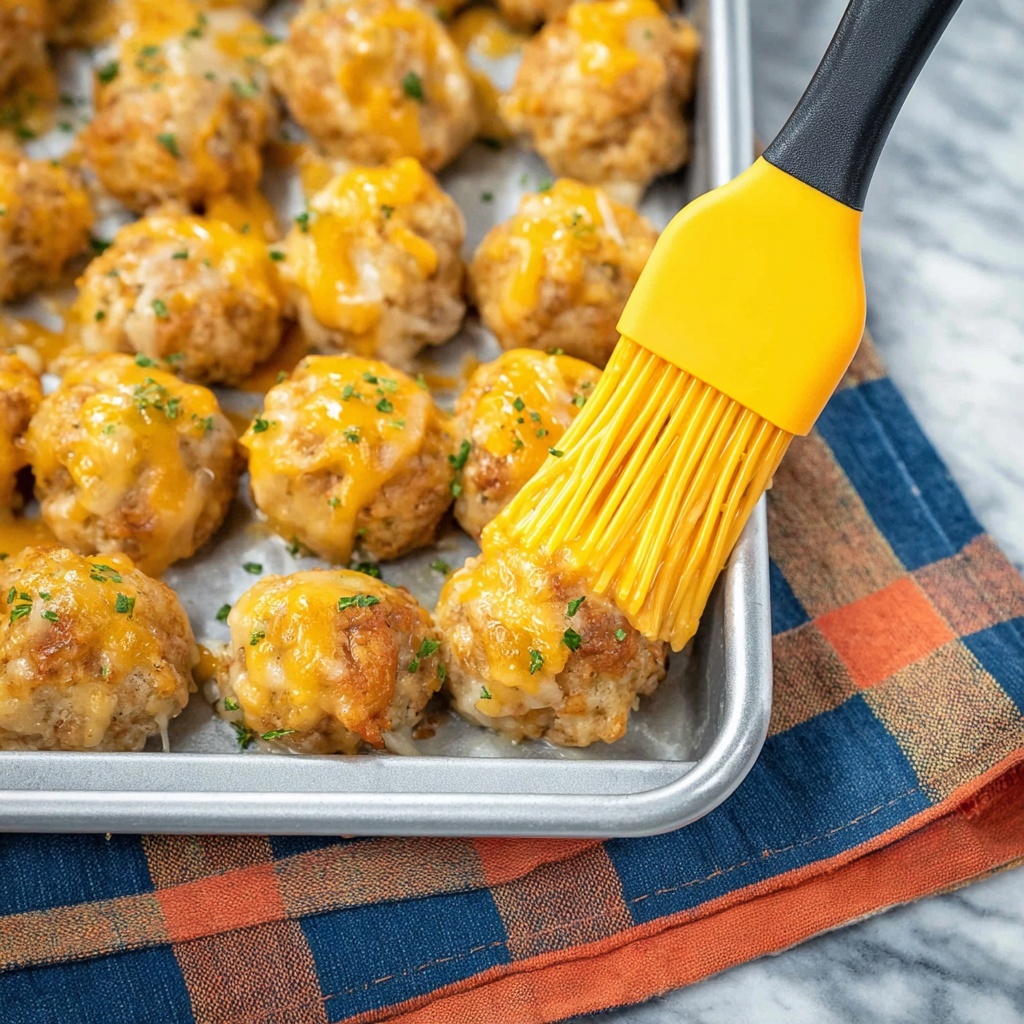 Cheddar Bay Chicken Meatballs Recipe - Recipe Image