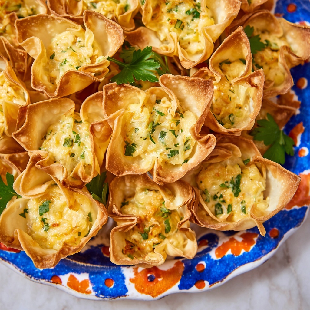 Buffalo Chicken Wontons Recipe - Recipe Image