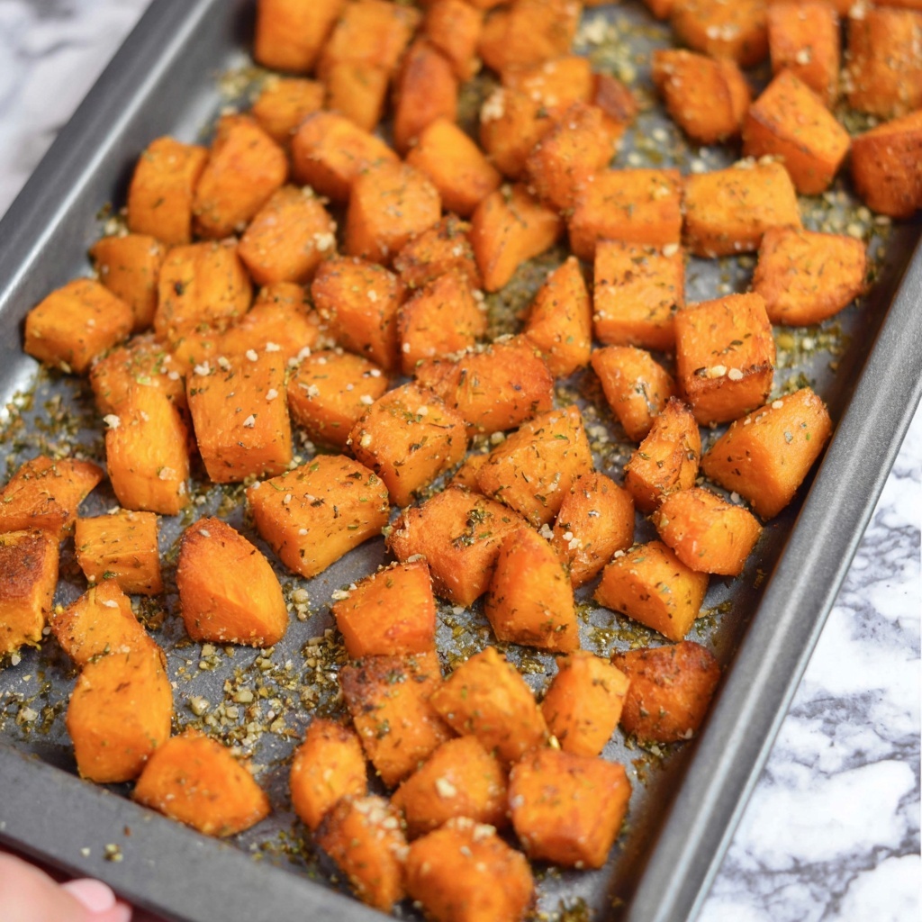 Oven Roasted Sweet Potatoes Recipe - Recipe Image