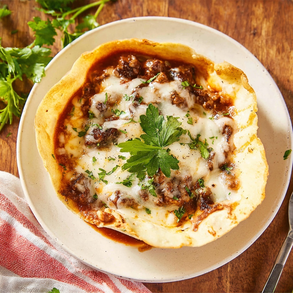 Pizza Pot Pie Recipe - Recipe Image