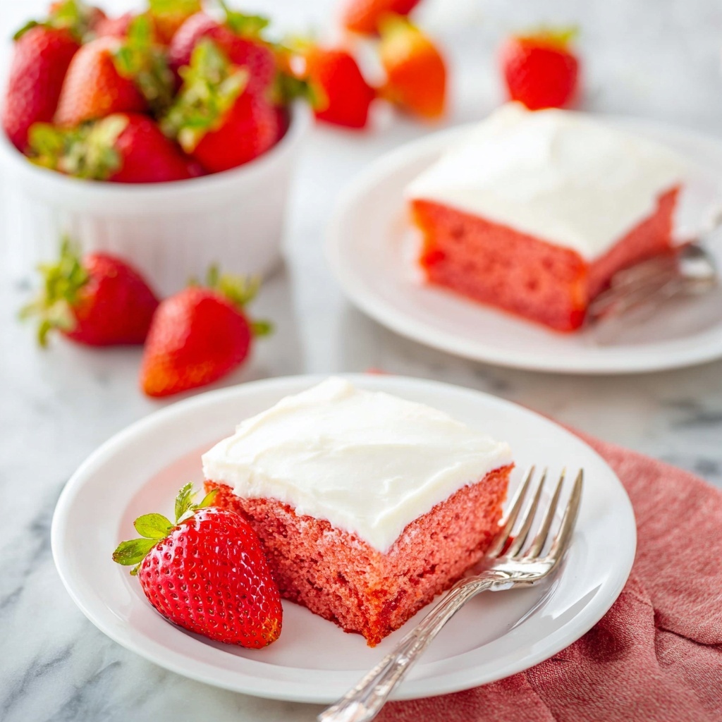 Strawberry Lemonade Cake Recipe - Recipe Image