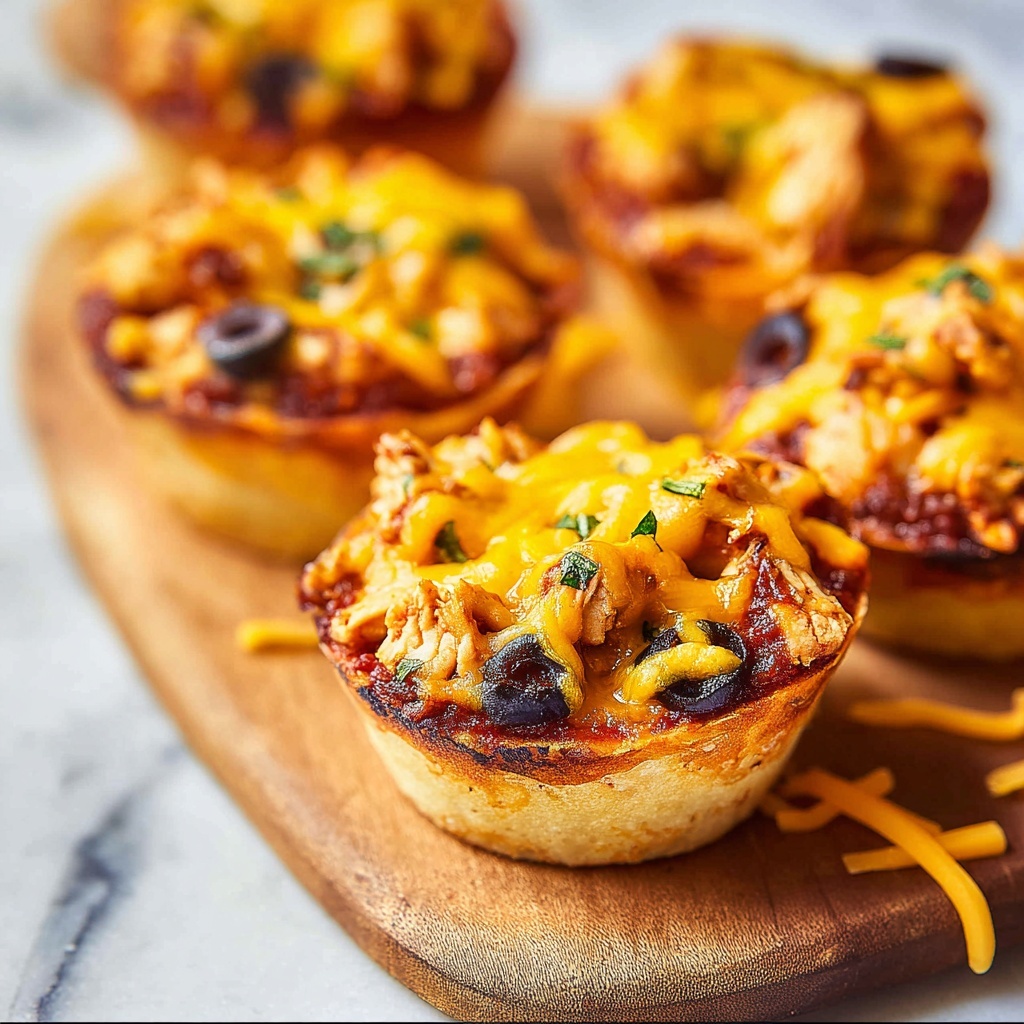 Chicken Enchilada Cupcakes Recipe - Recipe Image