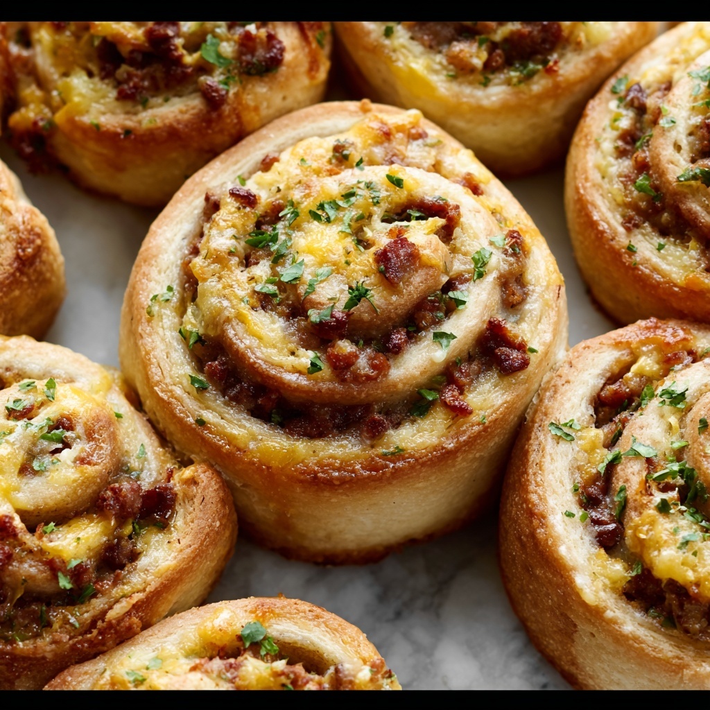Breakfast Rolls with Sausage, Egg, and Cheese Recipe - Recipe Image