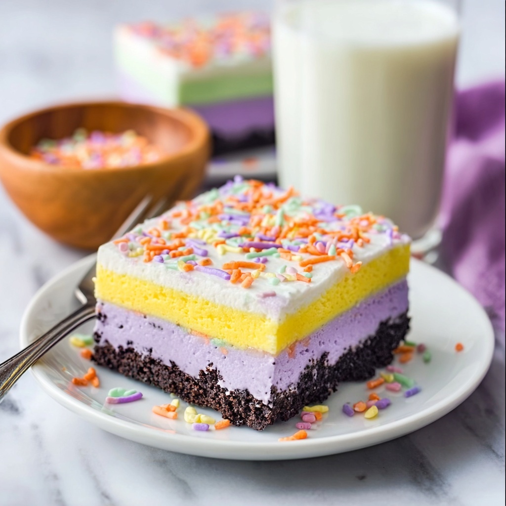 Halloween Lush Dessert Recipe - Recipe Image