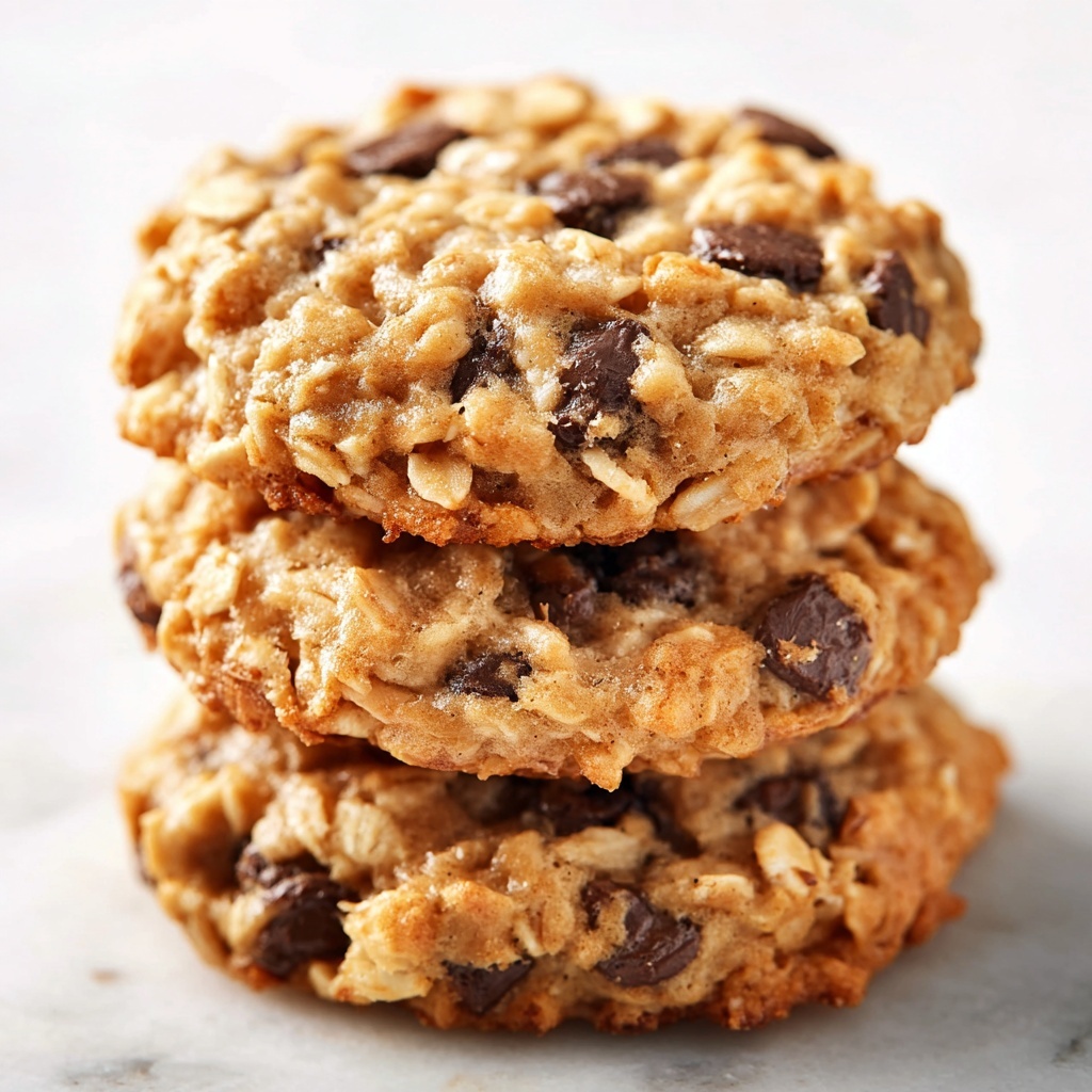 Healthy Breakfast Cookies with Banana, Almond Butter, and Chocolate Chips Recipe - Recipe Image