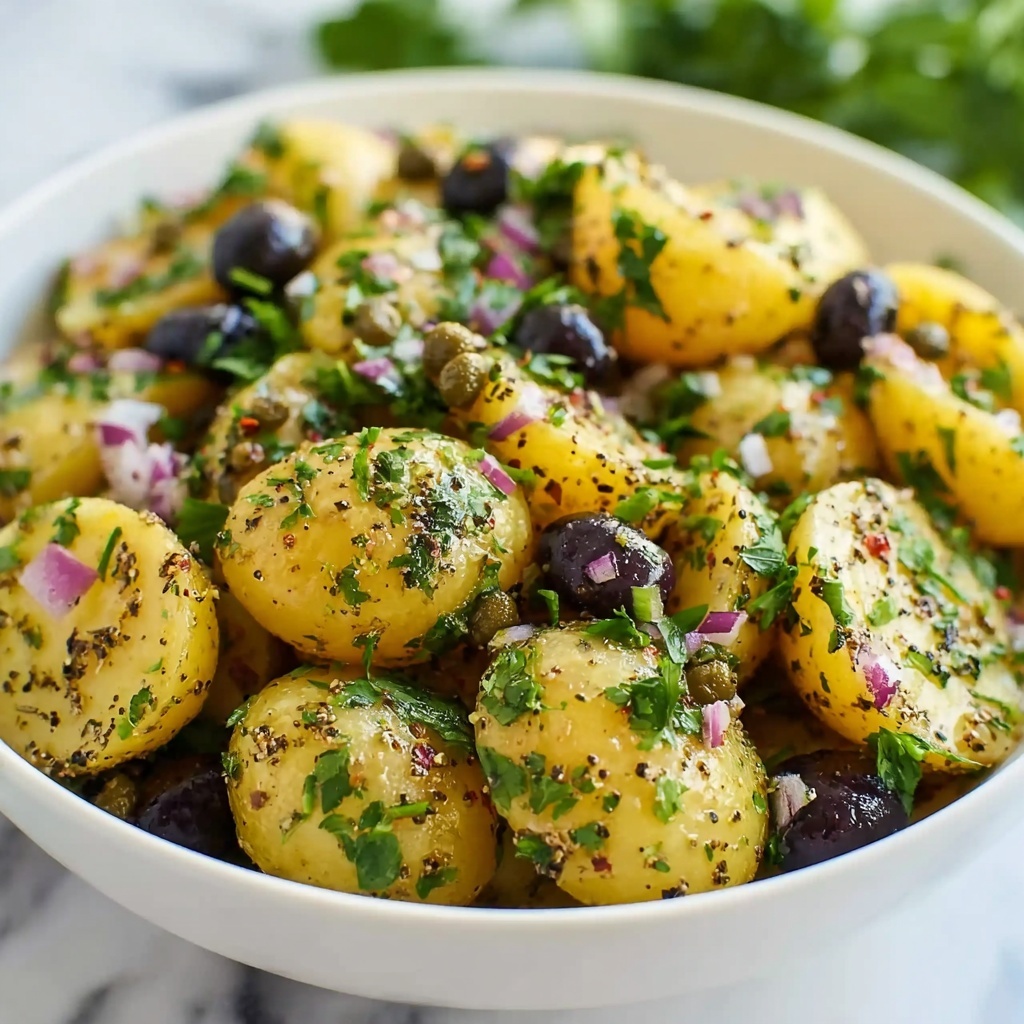 Mediterranean Potato Salad Recipe - Recipe Image