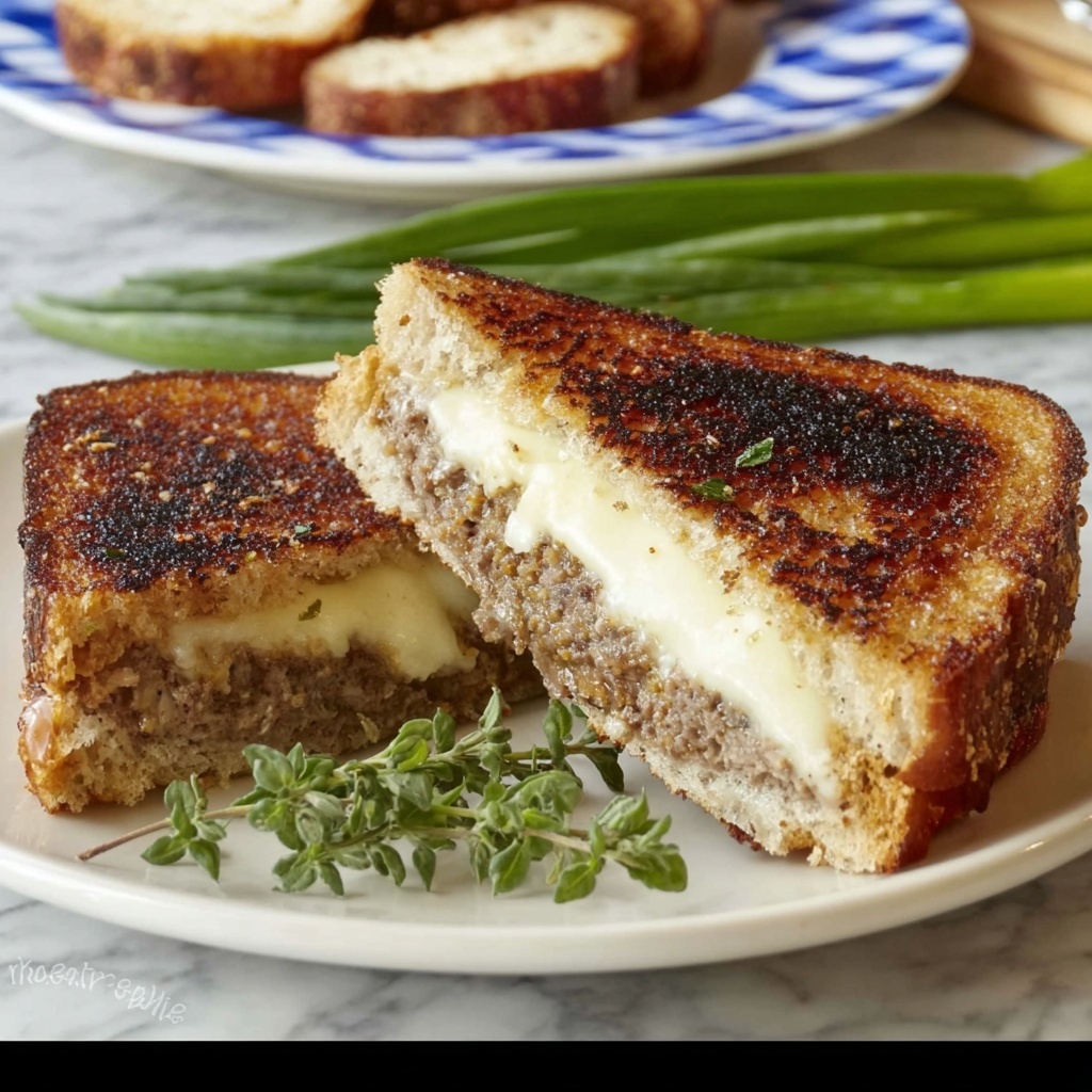 Meatloaf Grilled Cheese Recipe - Recipe Image