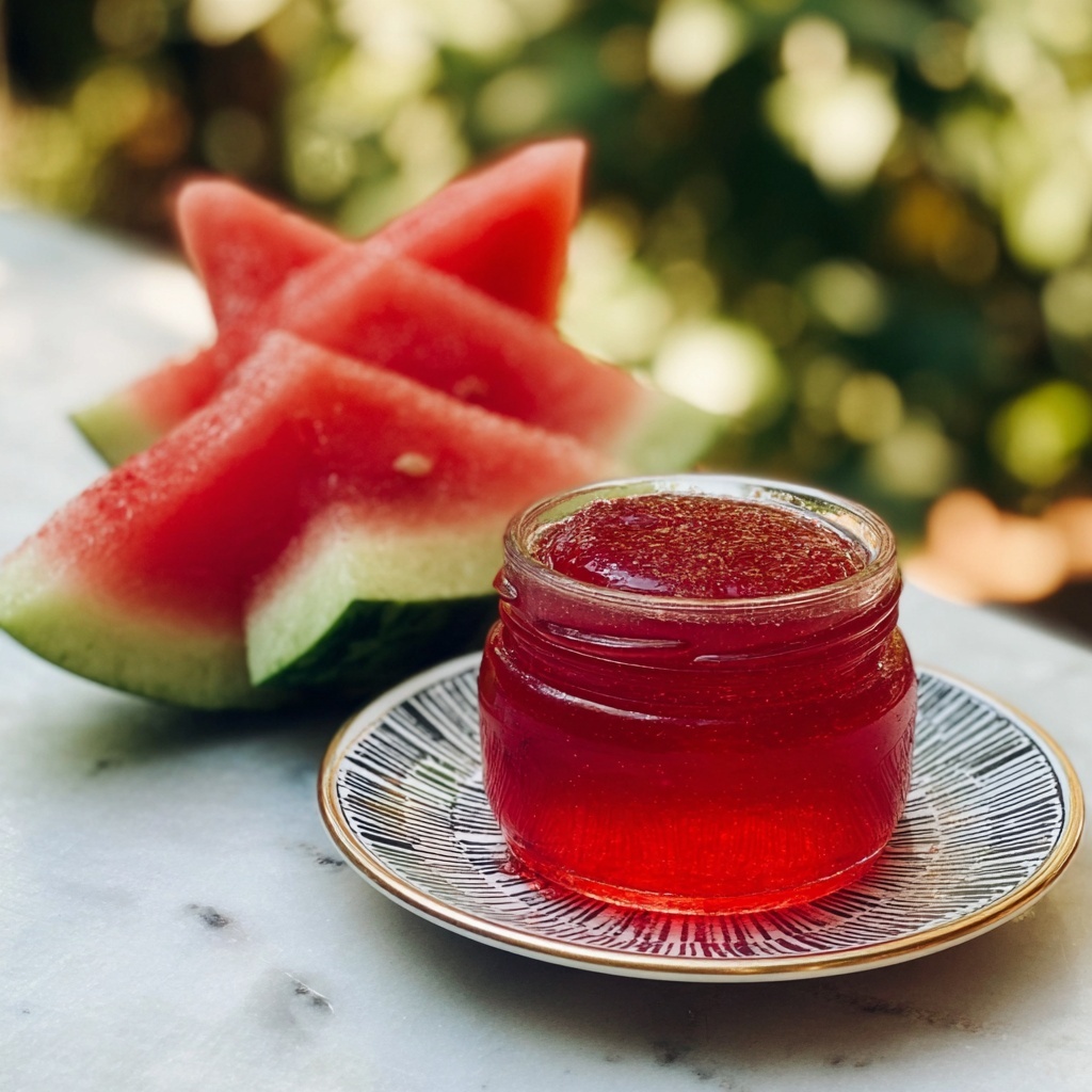 Watermelon Honey (Watermelon Syrup) Recipe - Recipe Image