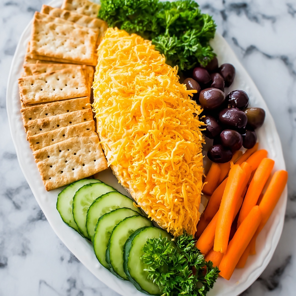 Easter Carrot-Shaped Cheese Ball Recipe - Recipe Image