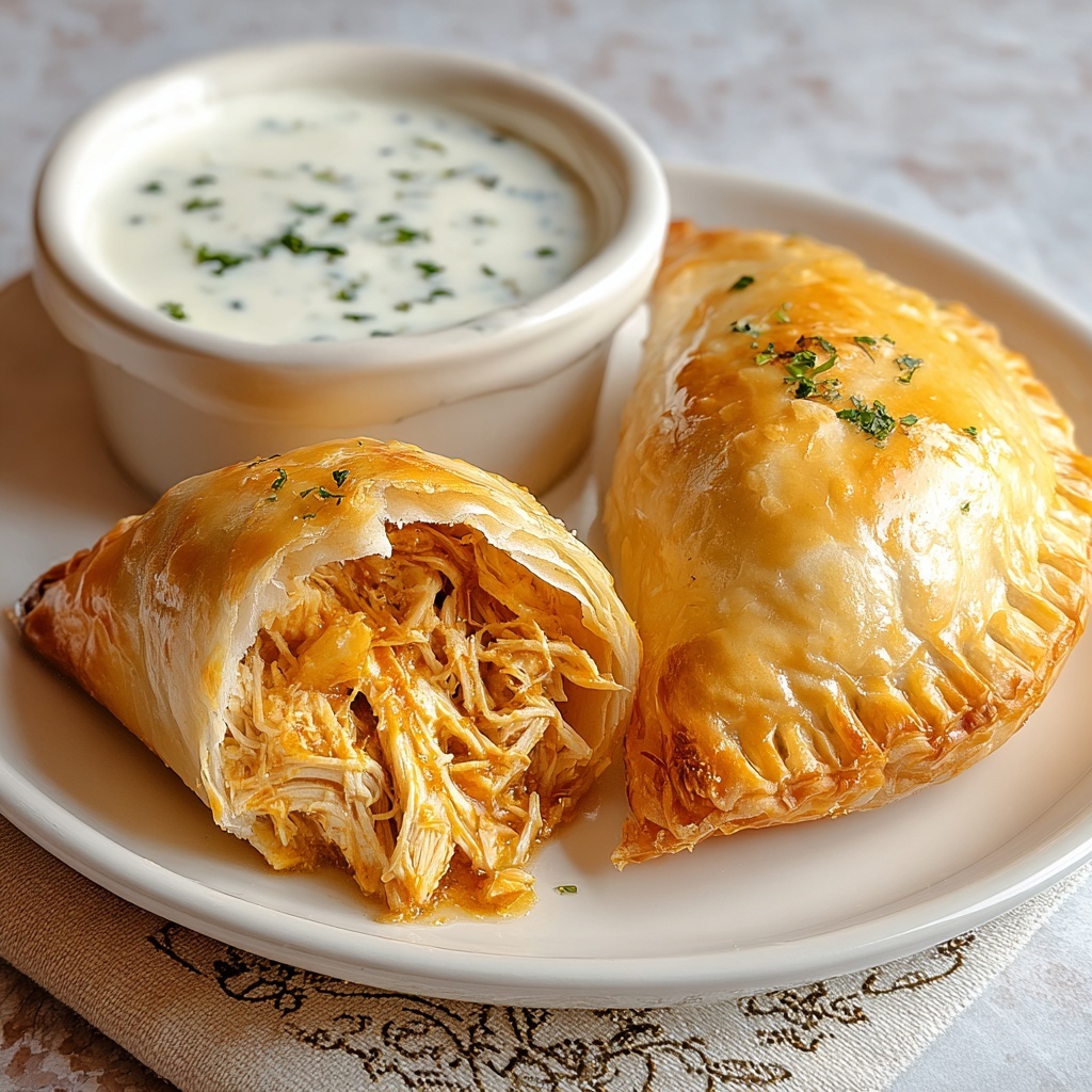 Buffalo Chicken Pastry Bites Recipe - Recipe Image