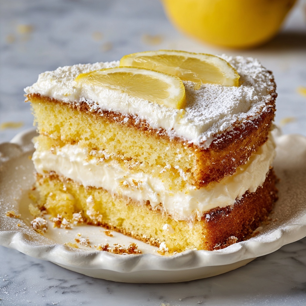 Lemon Gooey Butter Cake Recipe - Recipe Image