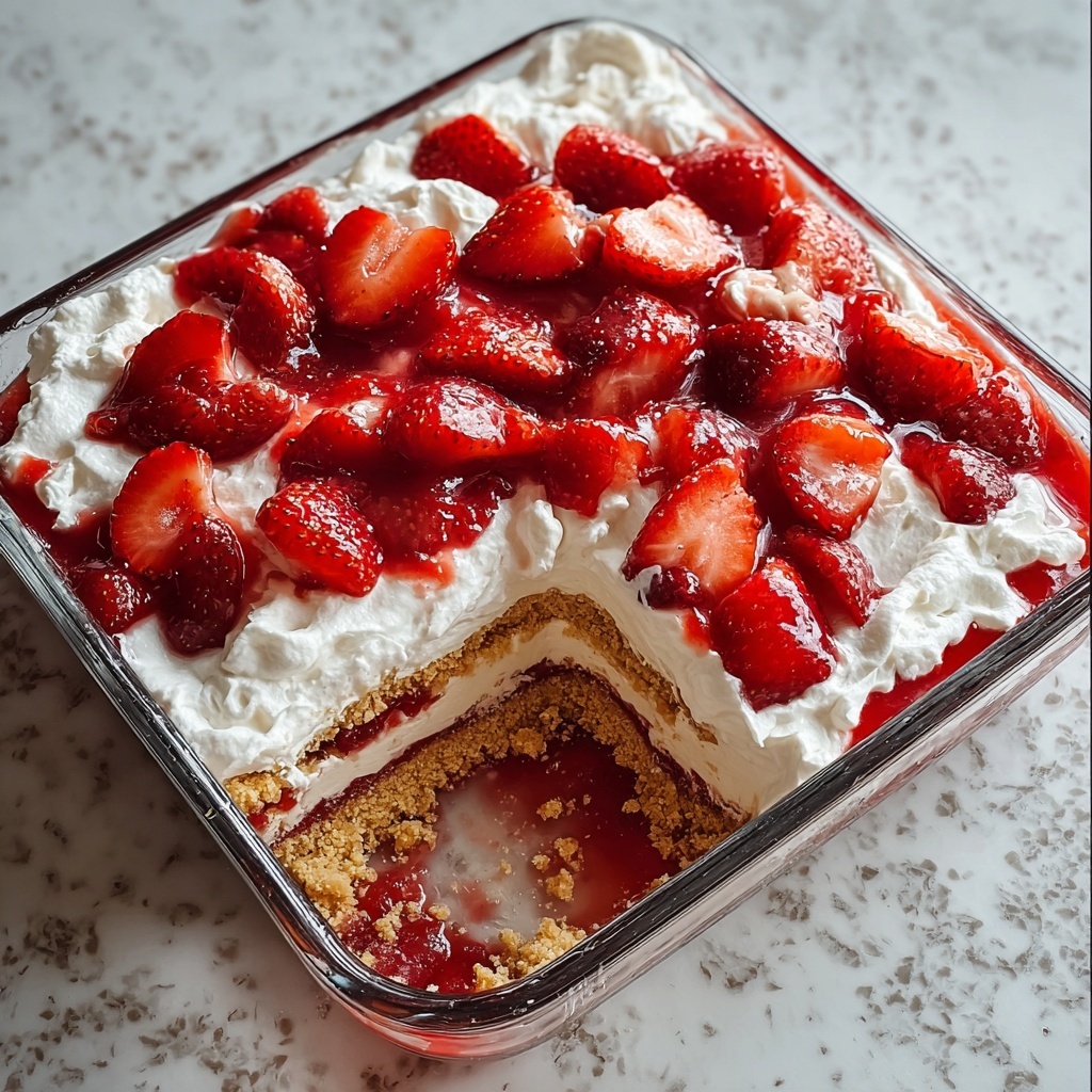 Strawberry Cheesecake Dump Cake Recipe - Recipe Image