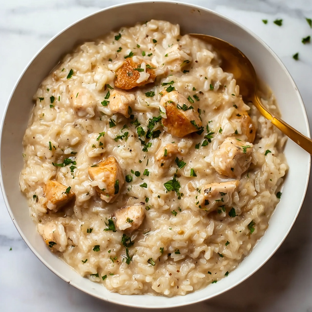 Creamy Chicken and Rice Recipe - Recipe Image