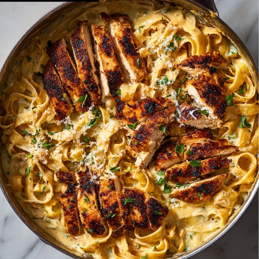 Creamy Lemon Chicken Pasta Recipe - Recipe Image