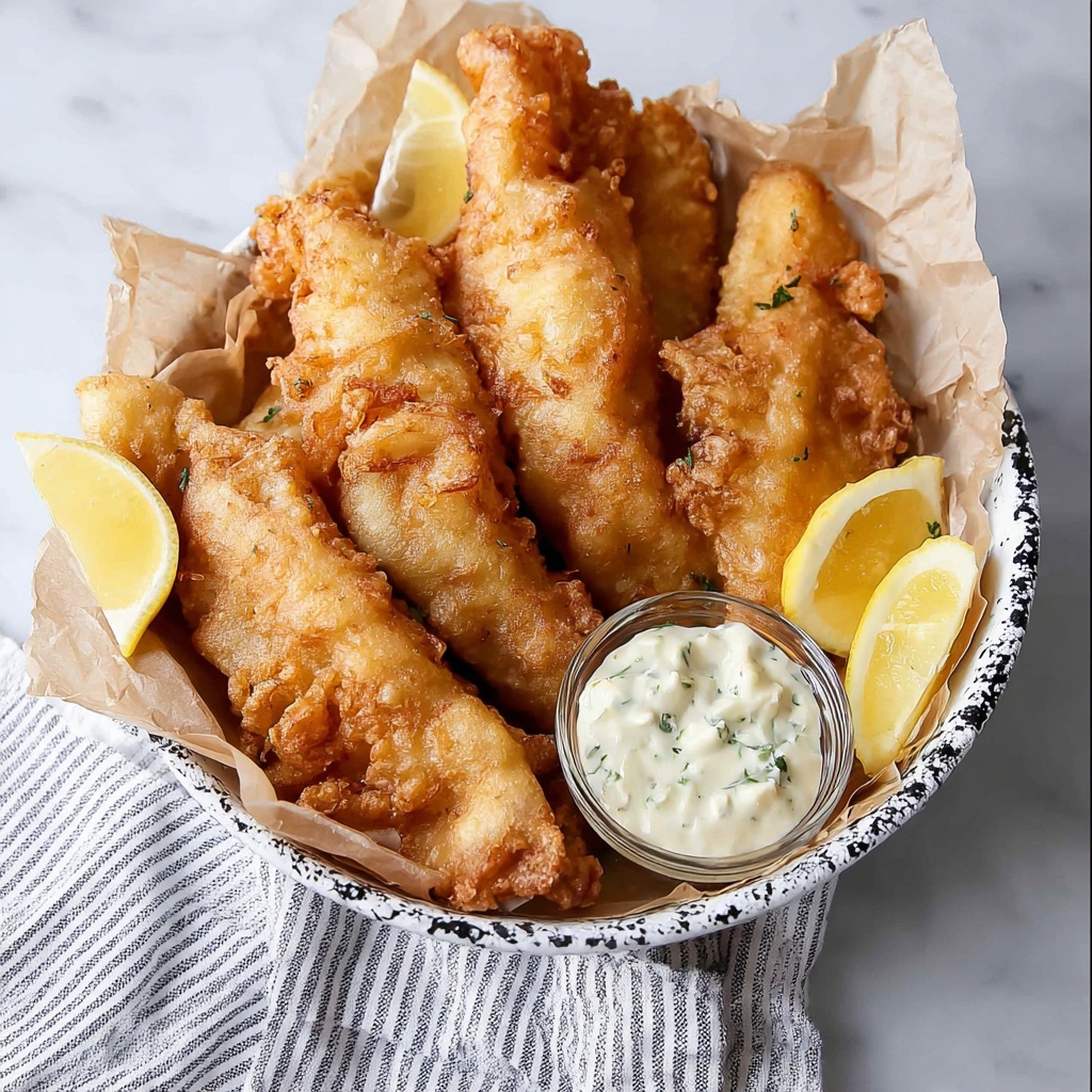 Batter-Dipped Fried Fish Recipe - Recipe Image