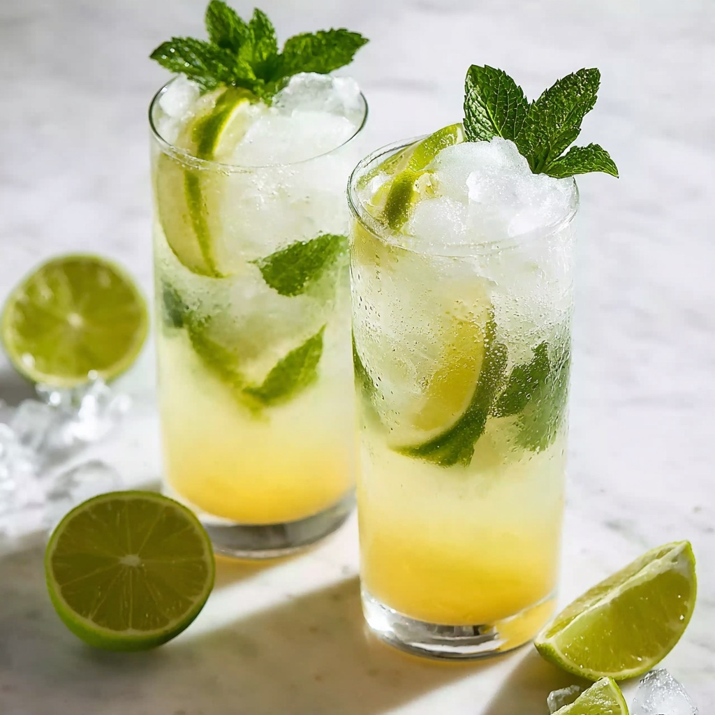 Pineapple Coconut Mojito Recipe - Recipe Image