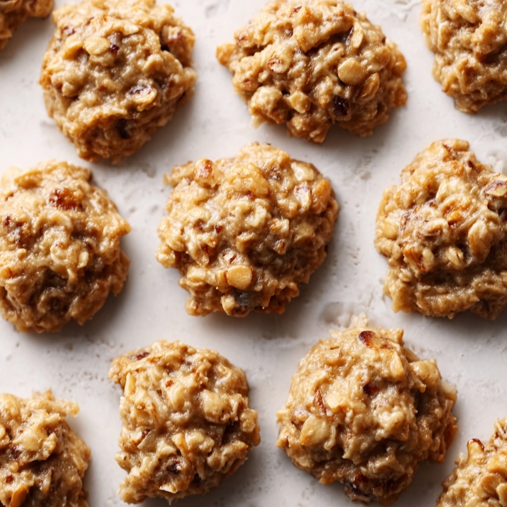 No-Bake Pecan Coconut Praline Cookies Recipe - Recipe Image