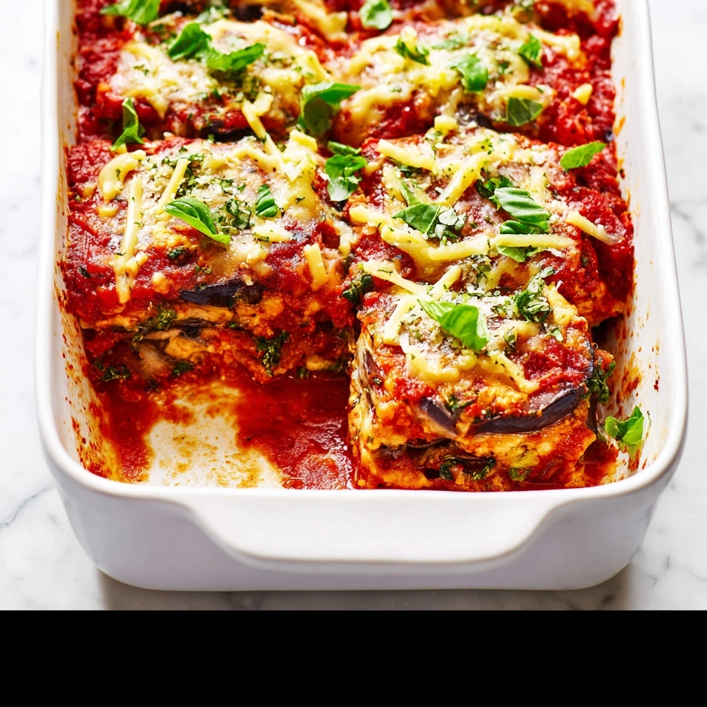 Baked Eggplant Parmesan Recipe - Recipe Image