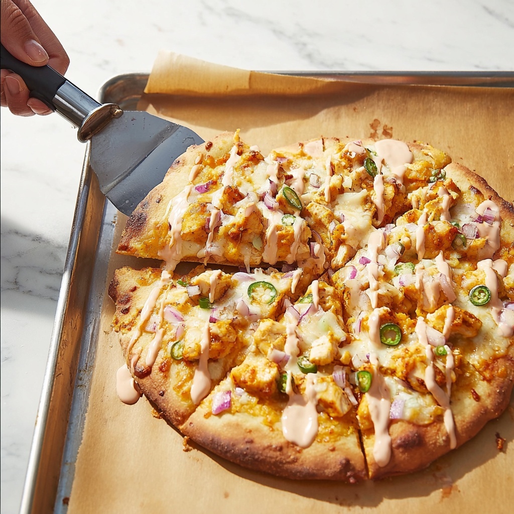 Buffalo Chicken Pizza Recipe - Recipe Image