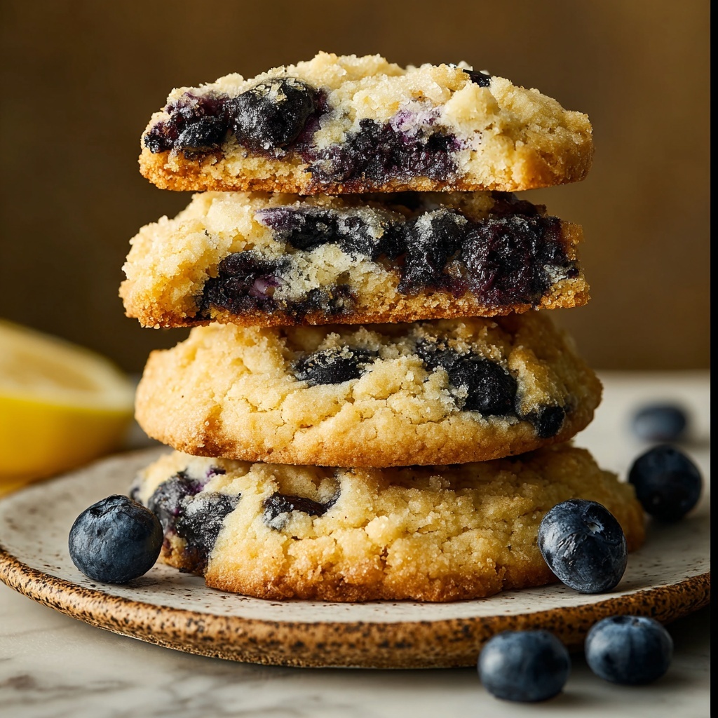 Lemon Blueberry Cookies Recipe - Recipe Image