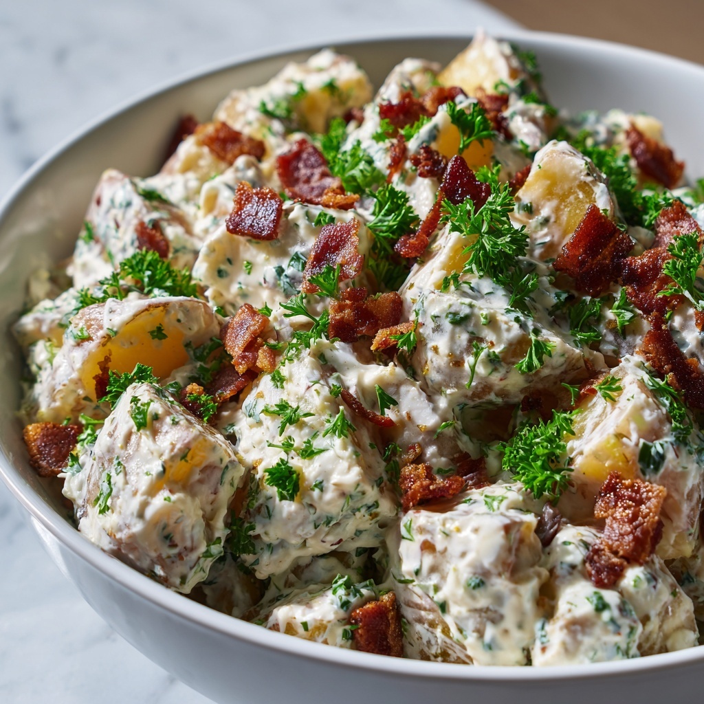 French Potato Salad with Herb Mustard Vinaigrette Recipe - Recipe Image