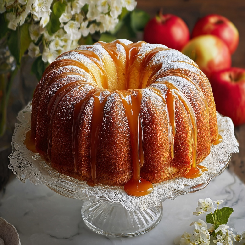 Apple Bundt Cake Recipe - Recipe Image