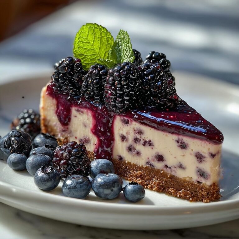 Blackberry Cheesecake Recipe