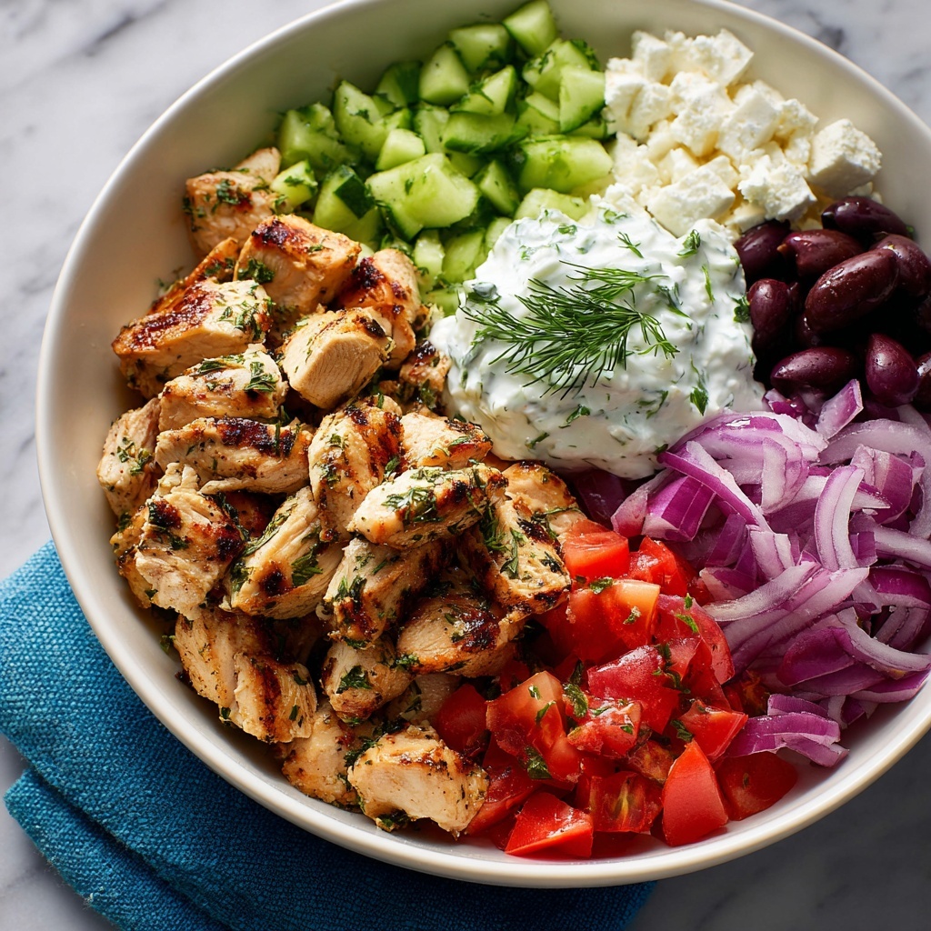 Skillet Greek Chicken Recipe - Recipe Image