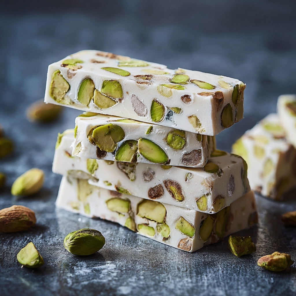 Pistachio Nougat Recipe - Recipe Image