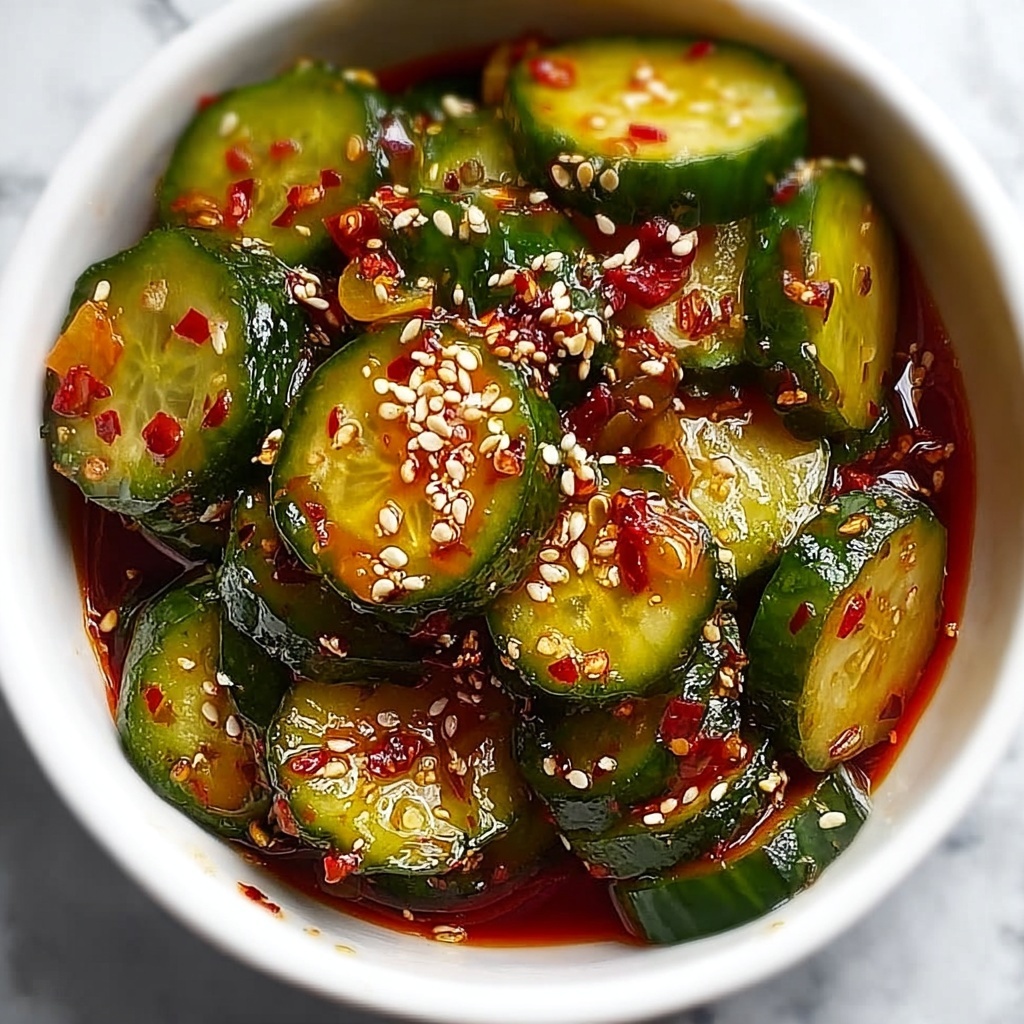 Easy Asian Cucumber Salad Recipe - Recipe Image