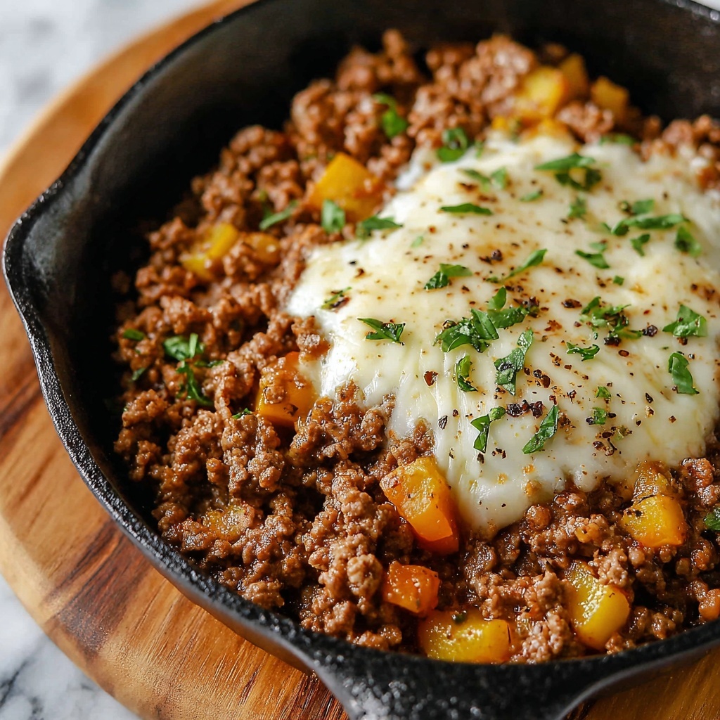 Ground Turkey Pepper Skillet Recipe - Recipe Image