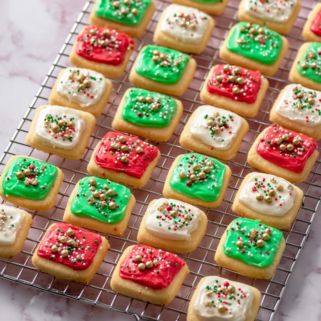 Christmas Sugar Cookie Bites Recipe - Recipe Image
