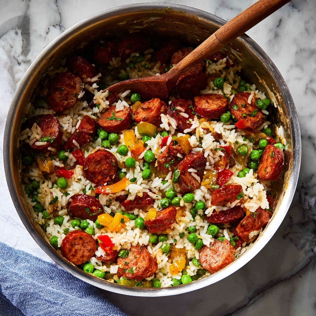Smoked Sausage and Rice One-Pot Dinner Recipe - Recipe Image