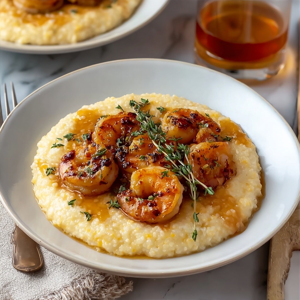 Spicy Southern Shrimp + Grits Recipe - Recipe Image