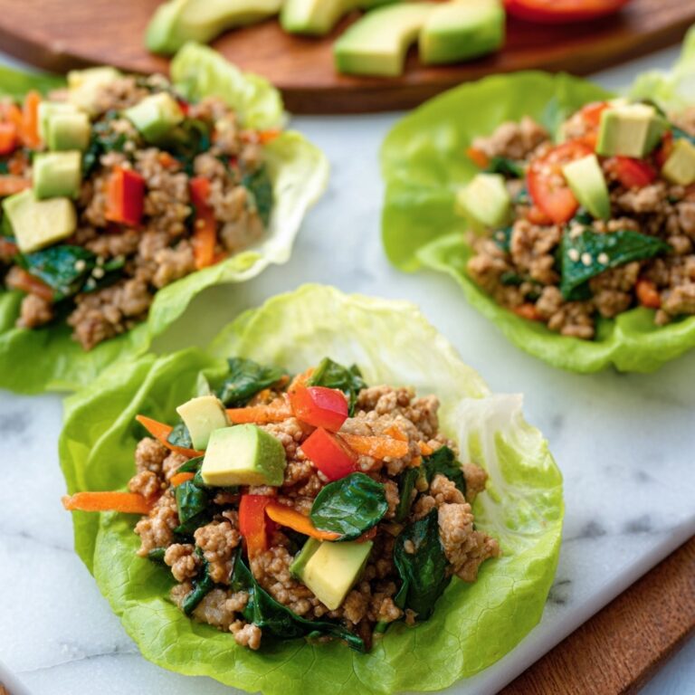 Citrus Herb Turkey Lettuce Wraps Recipe