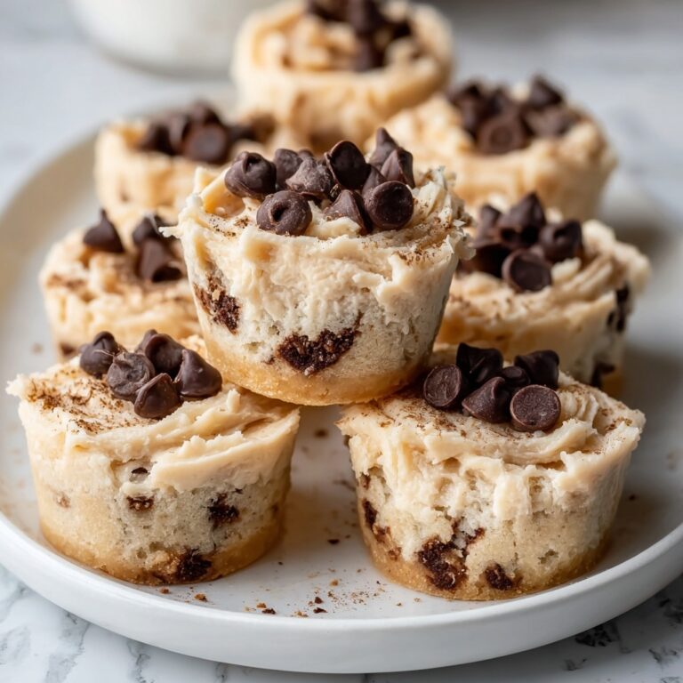 High Protein Yogurt Cookie Dough Cups Recipe